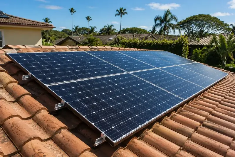 Installation de panneaux solaires à Saint-Didier